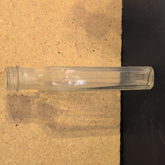 Antique Clear Glass Medicine Bottle Rawleigh's - Picture 2 of 7